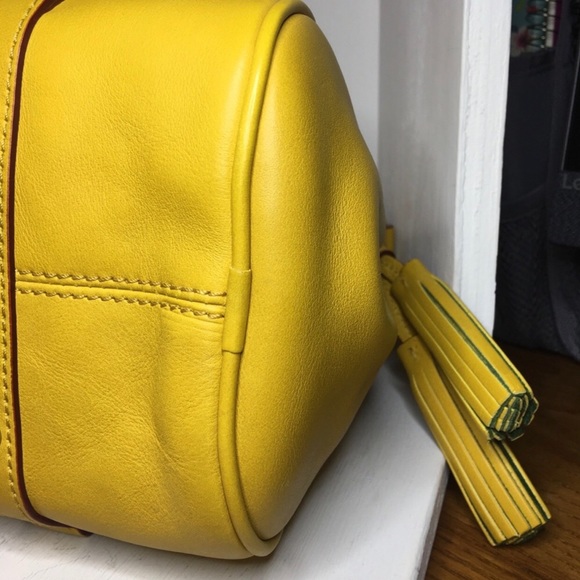 Dooney & Bourke Florentine Sunflower Satchel - Picture 7 of 12